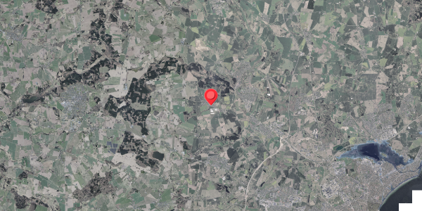 Stomflod og havvand på Postvej 2, 8382 Hinnerup