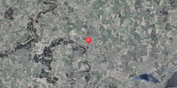 Stomflod og havvand på Tranevej 9, 8382 Hinnerup