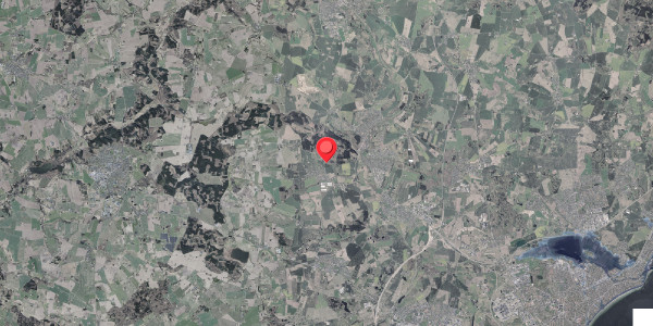 Stomflod og havvand på Urevej 2, 8382 Hinnerup