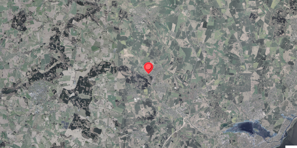Stomflod og havvand på Vestergade 82, 8382 Hinnerup