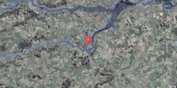 Stomflod og havvand på Borgergade 8A, . , 8870 Langå