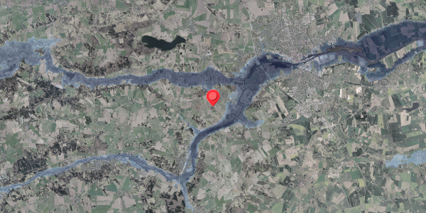 Stomflod og havvand på Erantisvej 2, 8870 Langå