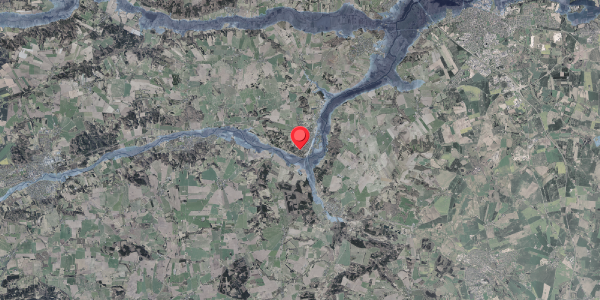Stomflod og havvand på Godset 8, 8870 Langå