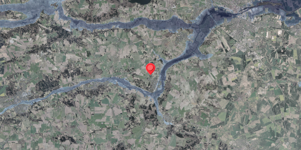 Stomflod og havvand på Hostrupsvej 21, 8870 Langå
