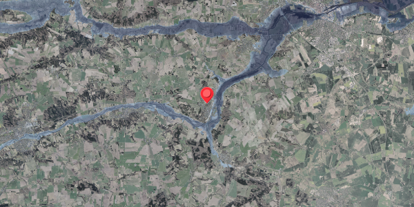 Stomflod og havvand på Kildevej 21, 8870 Langå