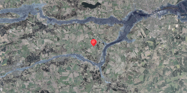 Stomflod og havvand på Langå Mark 13, . , 8870 Langå
