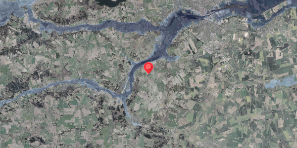 Stomflod og havvand på Langåvej 21, . , 8870 Langå