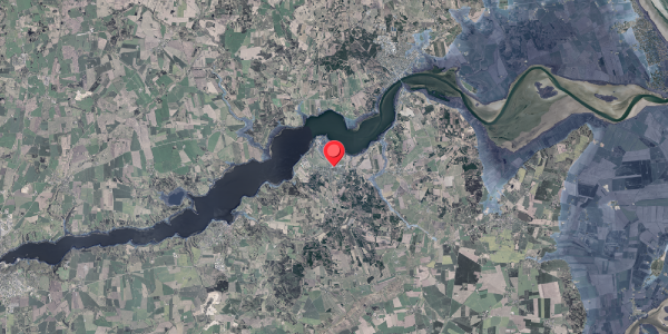 Stomflod og havvand på Industrivej 2, 9550 Mariager