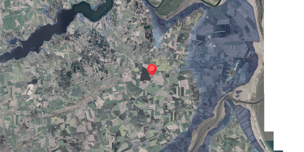 Stomflod og havvand på Splitad 51, . , 8970 Havndal
