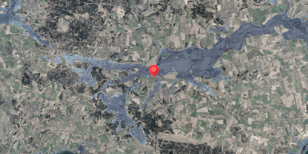 Stomflod og havvand på Bugtrupvej 28, 8560 Kolind