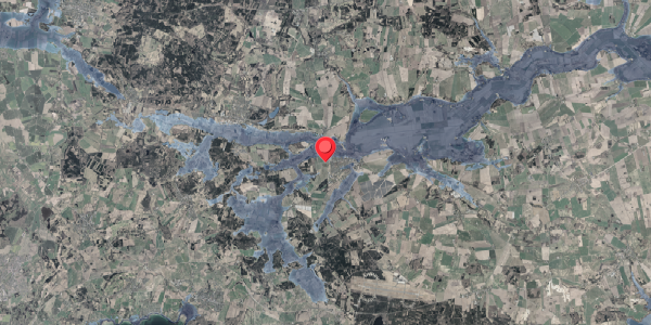 Stomflod og havvand på Bugtrupvej 49, 8560 Kolind