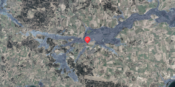 Stomflod og havvand på Engvej 13, 8560 Kolind