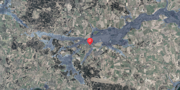 Stomflod og havvand på Mejerivej 2, 8560 Kolind