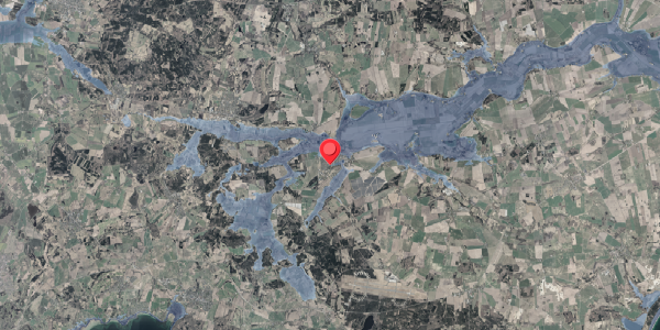 Stomflod og havvand på Svinget 2, 8560 Kolind