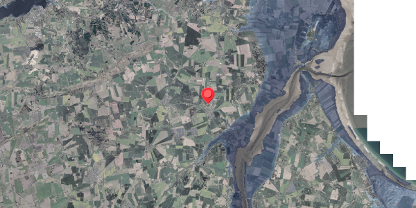Stomflod og havvand på Dalsvinget 21, 8983 Gjerlev J
