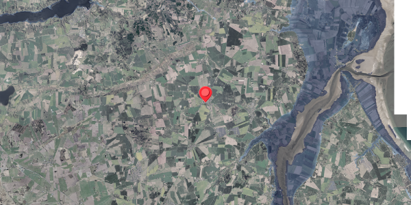 Stomflod og havvand på Vestergade 1, 8983 Gjerlev J