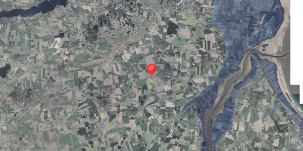 Stomflod og havvand på Vestergade 12, 8983 Gjerlev J