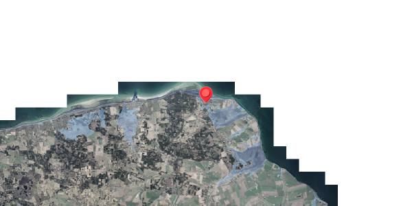 Stomflod og havvand på Almavej 1, 8500 Grenaa