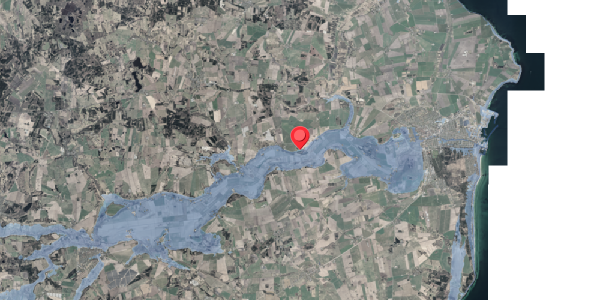 Stomflod og havvand på Asgaardvej 1, 8500 Grenaa