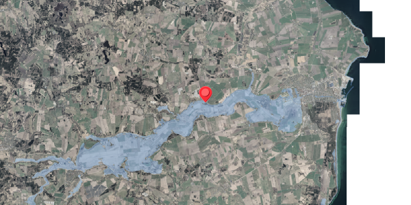 Stomflod og havvand på Asgaardvej 2, 8500 Grenaa