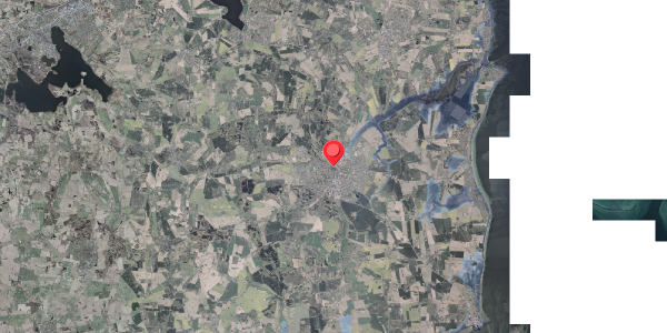 Stomflod og havvand på Aahaven 1, 8300 Odder
