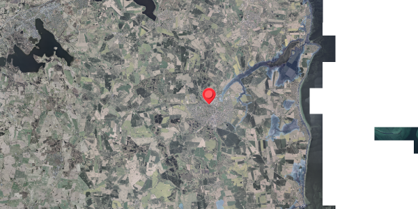 Stomflod og havvand på Aahaven 12, 8300 Odder