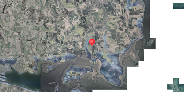 Stomflod og havvand på Aalstrupvej 35, 8300 Odder
