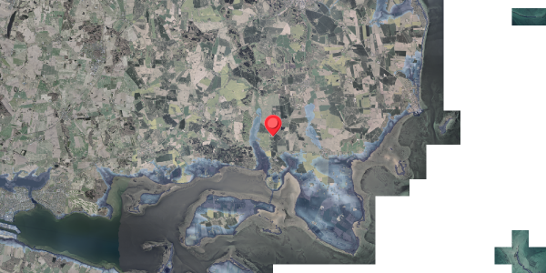 Stomflod og havvand på Aalstrupvej 43, 8300 Odder