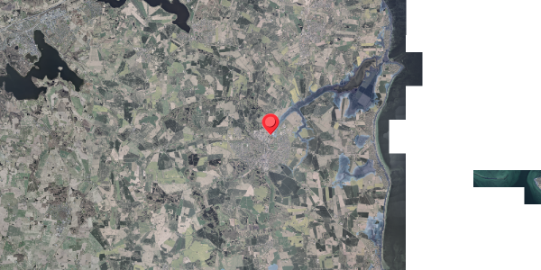 Stomflod og havvand på Århusvej 56, 8300 Odder