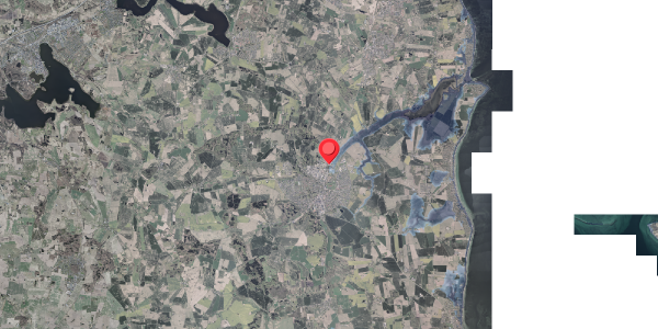 Stomflod og havvand på Århusvej 88, 8300 Odder