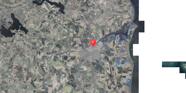 Stomflod og havvand på Århusvej 100, . , 8300 Odder