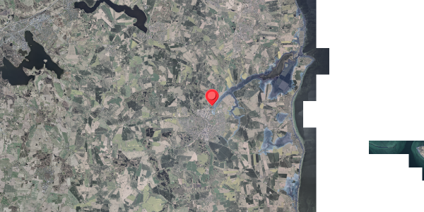 Stomflod og havvand på Århusvej 102, 8300 Odder