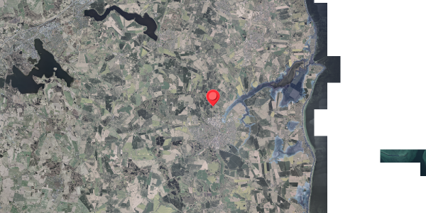 Stomflod og havvand på Århusvej 115, . , 8300 Odder
