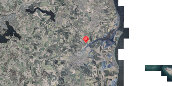 Stomflod og havvand på Århusvej 286, 8300 Odder