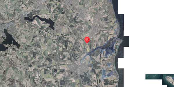 Stomflod og havvand på Århusvej 355, 8300 Odder
