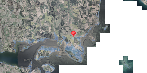 Stomflod og havvand på Aastrædet 10, 8300 Odder