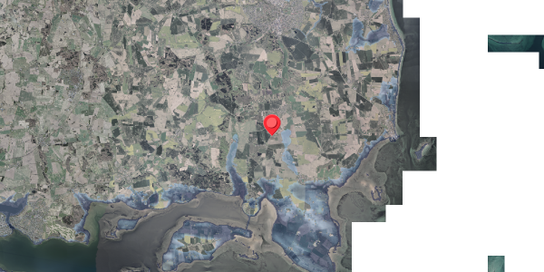 Stomflod og havvand på Alrøvej 37, . , 8300 Odder