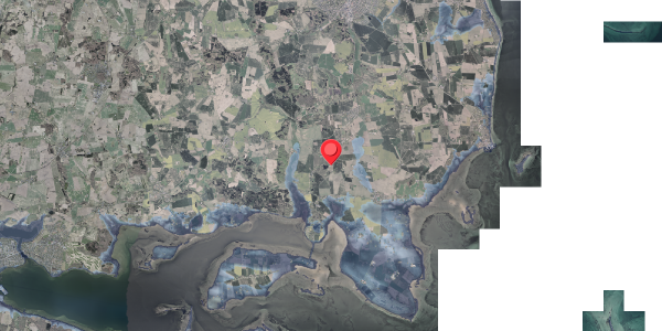 Stomflod og havvand på Alrøvej 60, . , 8300 Odder