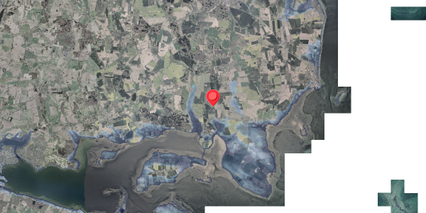 Stomflod og havvand på Alrøvej 66, 8300 Odder