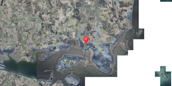 Stomflod og havvand på Alrøvej 83, . , 8300 Odder