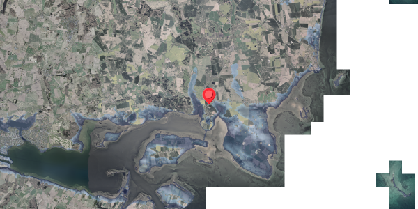Stomflod og havvand på Alrøvej 89, . , 8300 Odder