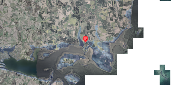 Stomflod og havvand på Alrøvej 97, . , 8300 Odder