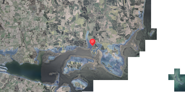 Stomflod og havvand på Alrøvej 100, . , 8300 Odder