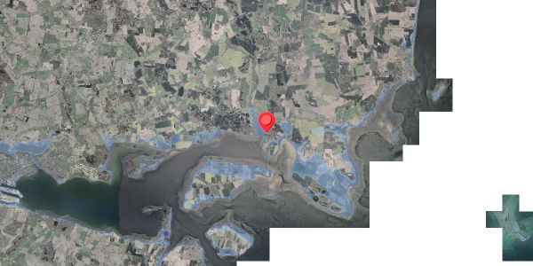 Stomflod og havvand på Alrøvej 110, . , 8300 Odder
