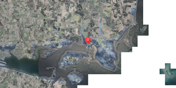 Stomflod og havvand på Alrøvej 118, 8300 Odder