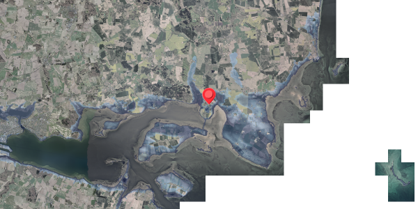 Stomflod og havvand på Alrøvej 131, . , 8300 Odder