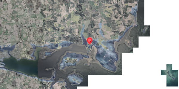 Stomflod og havvand på Alrøvej 151, 8300 Odder