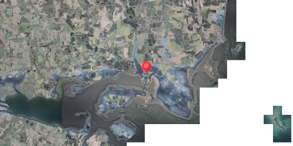 Stomflod og havvand på Alrøvej 159, . , 8300 Odder