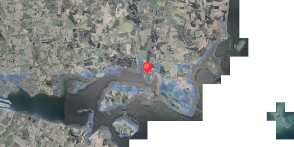 Stomflod og havvand på Alrøvej 160, . , 8300 Odder