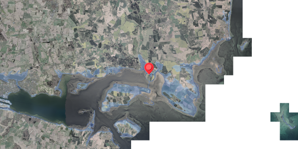 Stomflod og havvand på Alrøvej 162, . , 8300 Odder